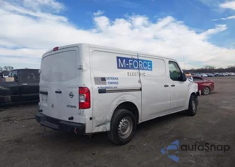 2018 Nissan Nv Cargo Nv1500 S V6 from USA, damaged, VIN 1N6BF0KM8JN806435